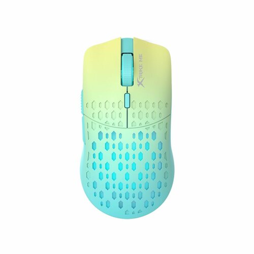 Мышь GW-121 PU игровая беспроводная подсветка 3200DPI24G BT 500мАч голубая 202800₽
