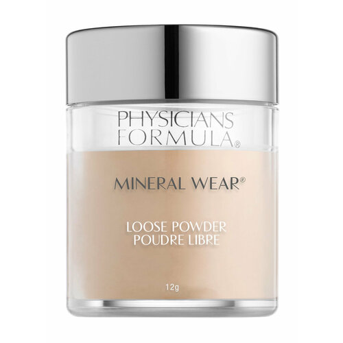 physicians formula пудра mineral wear loose powder spf 15 1 шт прозрачный 12 г Рассыпчатая минеральная пудра без талька прозрачный Physicians Formula Mineral Wear Loose Powder