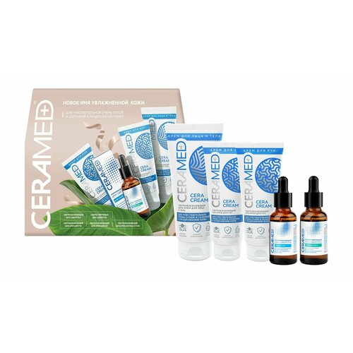 Набор для восстанавливающего ухода за кожей лица и тела Ceramed Express Recovery 1768₽