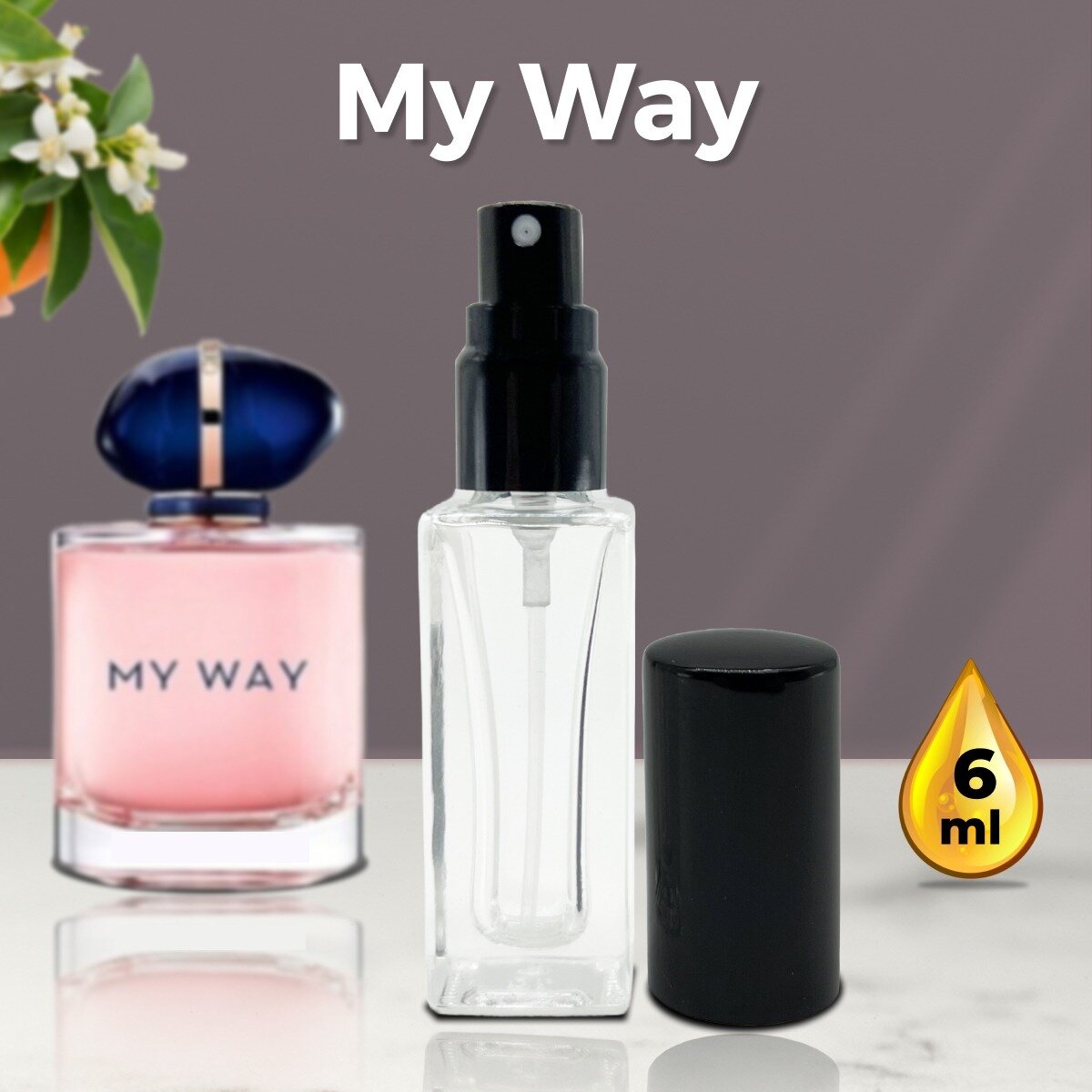 "My Way" - Духи женские 6 мл + подарок 1 мл другого аромата