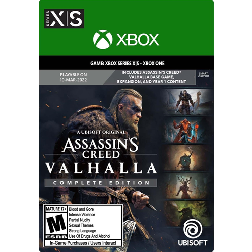 Игра Assassin's Creed Вальгалла Complete Edition для Xbox One/Series X|S, Русская озвучка, электронный ключ Аргентина