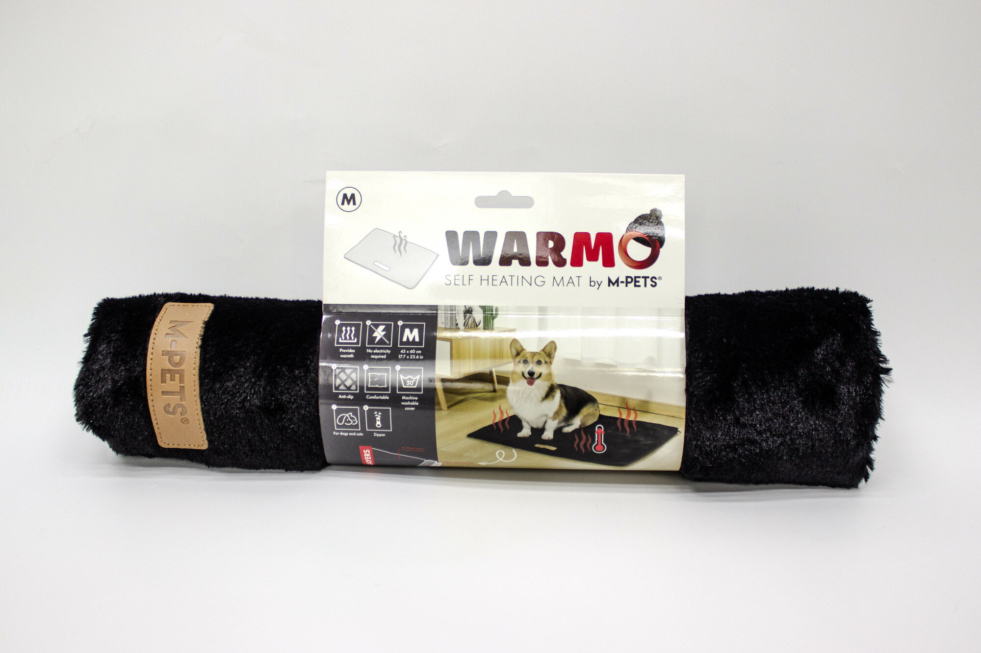 Описание Коврик самонагревающийся Warmo размер М 45х60 см цвет черный