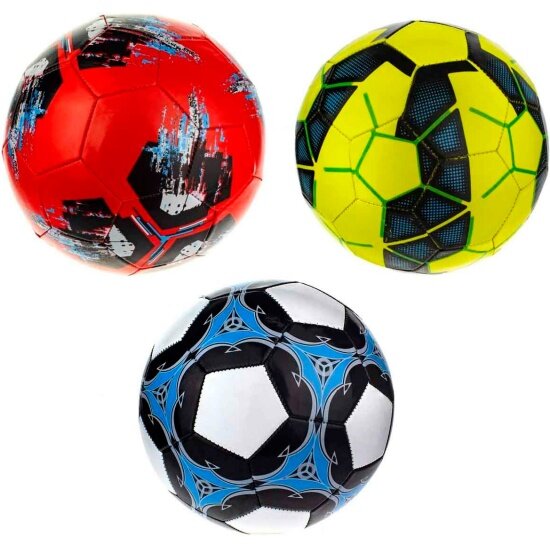 Мяч футбольный 1TOY Т22397 размер 5 в ассортименте