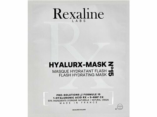 Увлажняющая тканевая маска для лица Rexaline HYALURX-Mask