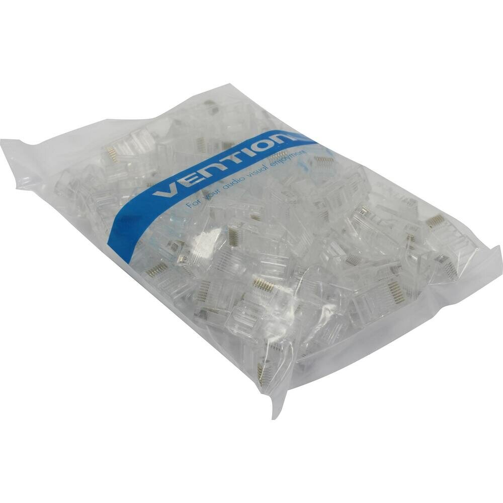 Разъем RJ45 Vention IDBR0-100 (100 шт) — фото 1