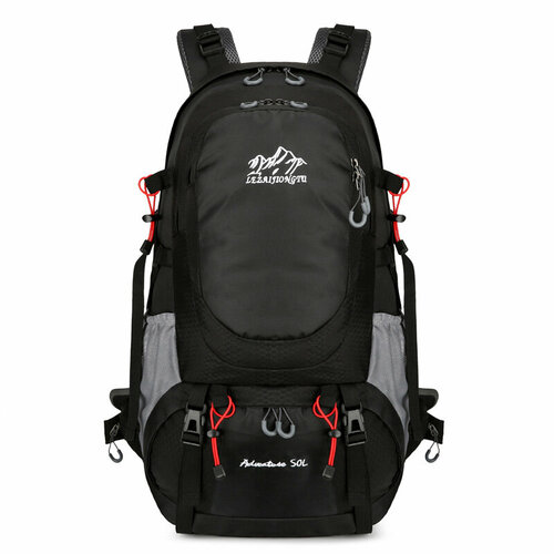 Рюкзак, 50 л, черный