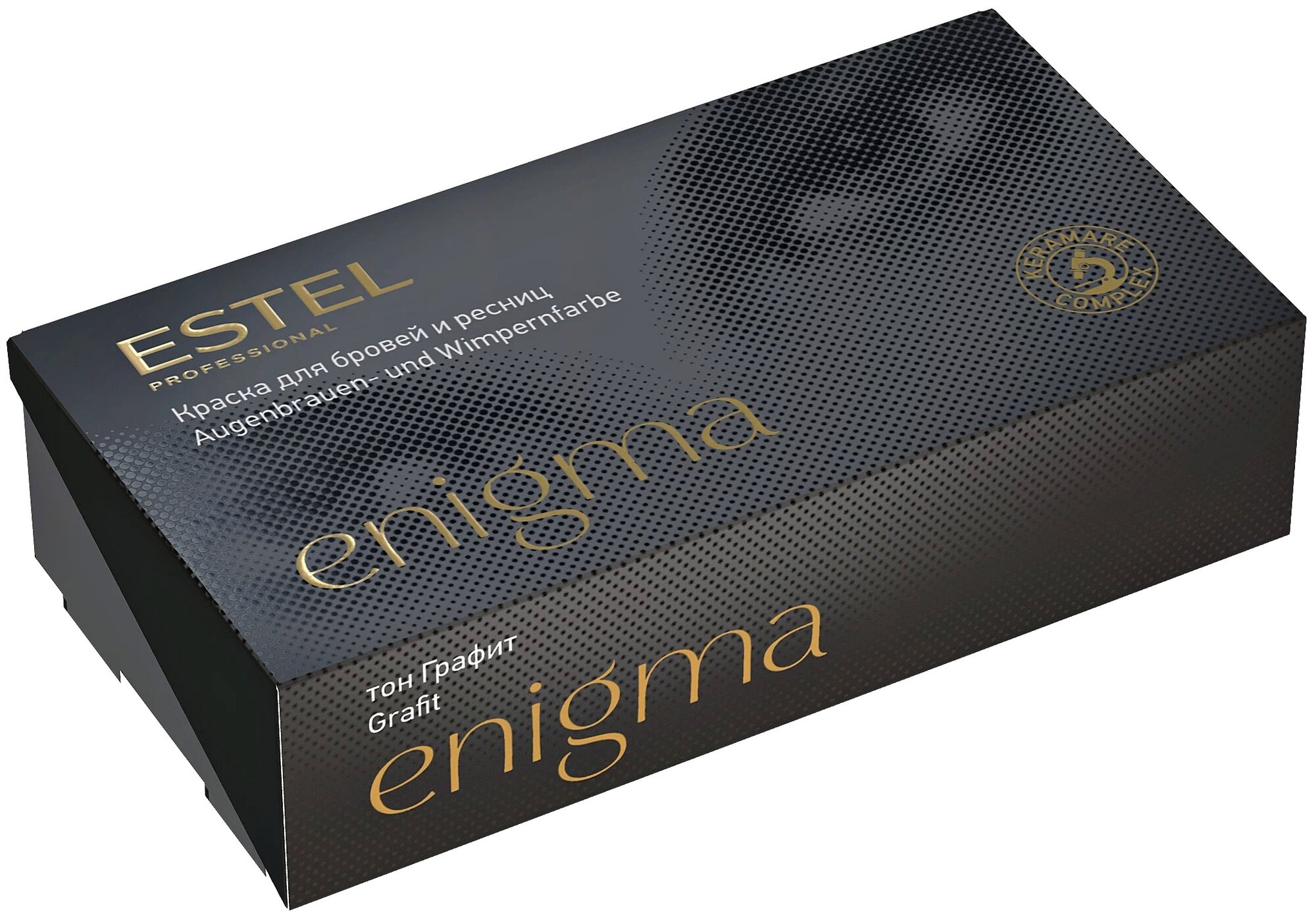 ESTEL краска для бровей и ресниц Enigma 40 мл графит 60 г 1 уп