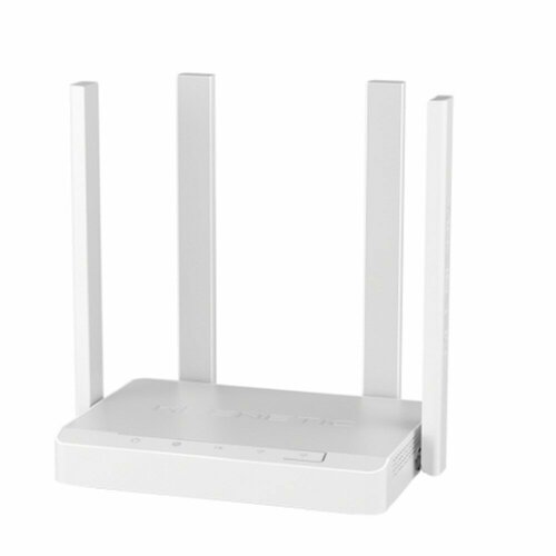 Keenetic Сетевое оборудование Speedster KN-3013 Гигабитный интернет-центр с Mesh Wi-Fi 5 AC1200, 4-портовым Smart-коммутатором и переключателем белый, серый