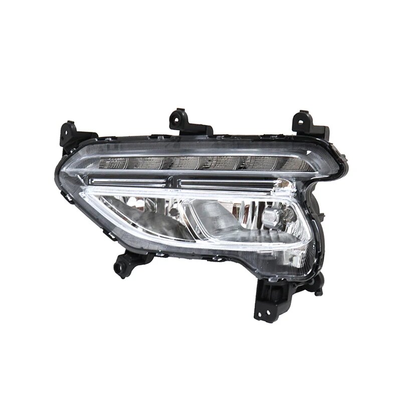 Противотуманные фары в сборе для Hyundai Santa Fe Sport 2016 2017 2018, светодиодные DRL дневные ходовые огни, противотуманные фары, автозапчасти, Only left