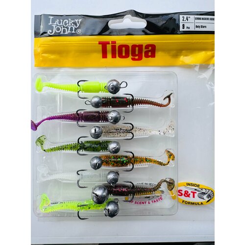 Набор оснащенных приманок Lucky John Tioga