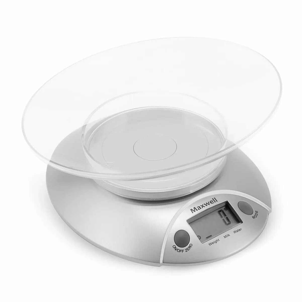 Весы кухонные Maxwell MW-1451, серебристый
