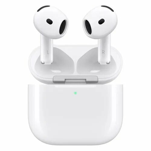 Наушники Apple A3054 A3058 AirPods 4 Bluetooth вкладыши белый mxp63cha 17861₽