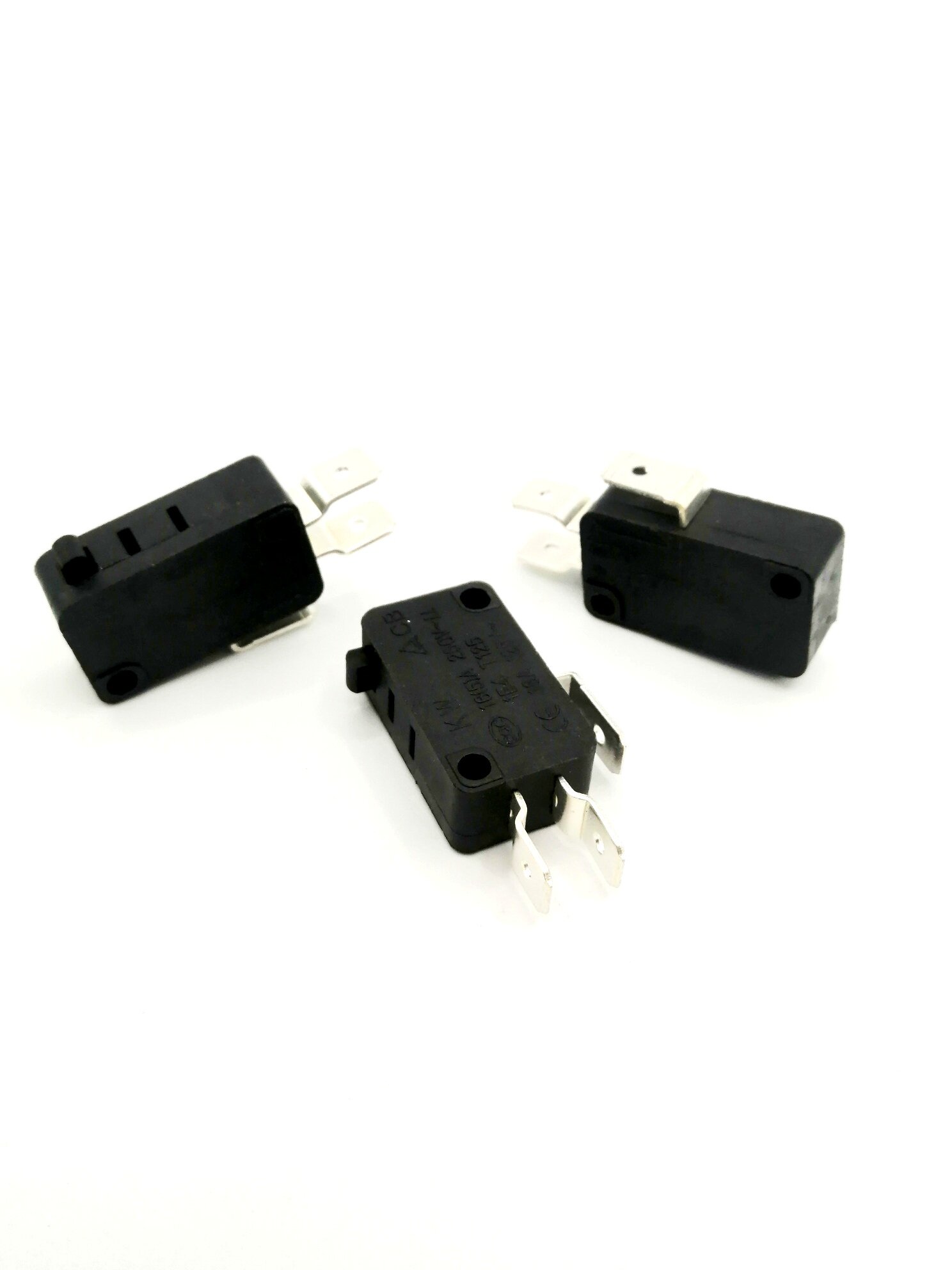 3шт Микропереключатель RWA-301 on-on 3pin (KW7-03-1) 28*10*16мм, 4A/16A 250VAC