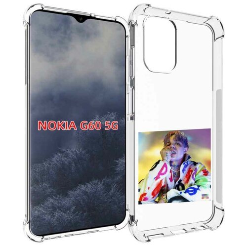 Чехол MyPads Sayonara Boy Oраl Элджей для Nokia G60 5G задняя-панель-накладка-бампер