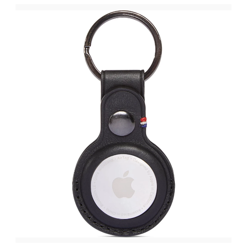фото Чехол decoded leather keychain для apple airtag, кожа, черный