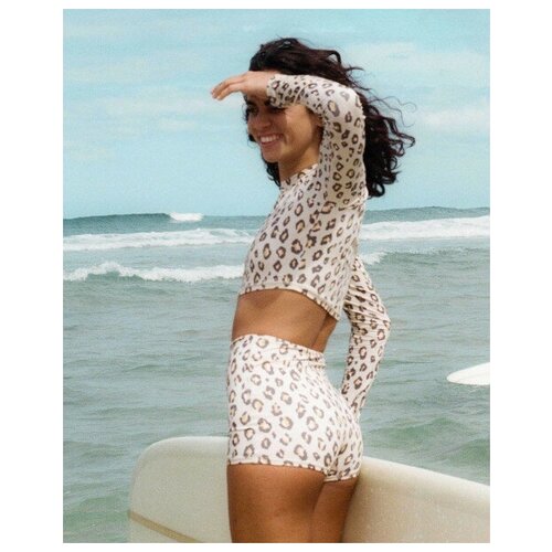 фото Женские плавки с полным покрытием sweet sands short, цвет бежевый, размер xl billabong