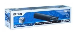 Epson Картридж Epson Aculaser C1100 Black черный C1100, Aculaser CX11N, Aculaser CX11NF C13S050190