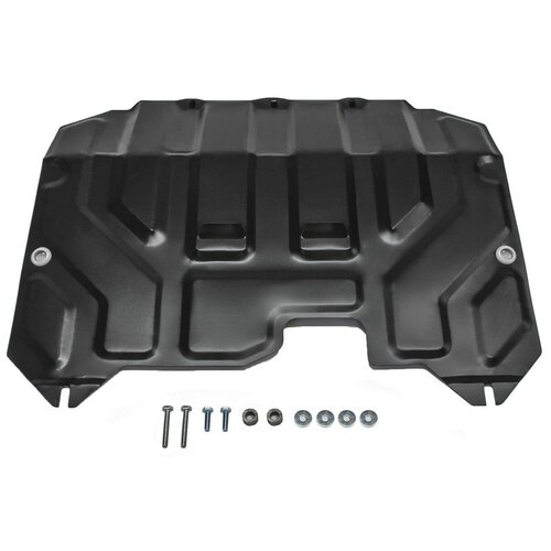 фото Защита картера и кпп automax для hyundai ix35 2010-2015/kia sportage iii 2010-2016, сталь 1.4 мм, с крепежом, am.2352.1