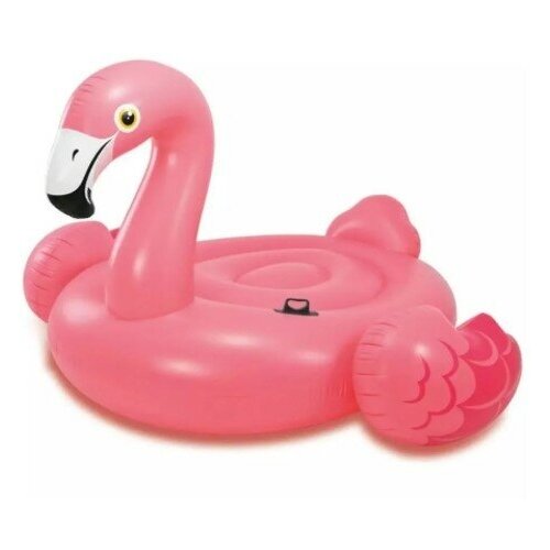 Надувной круг плот для для плавания Розовый фламинго 150*105 см надувной плот фламинго