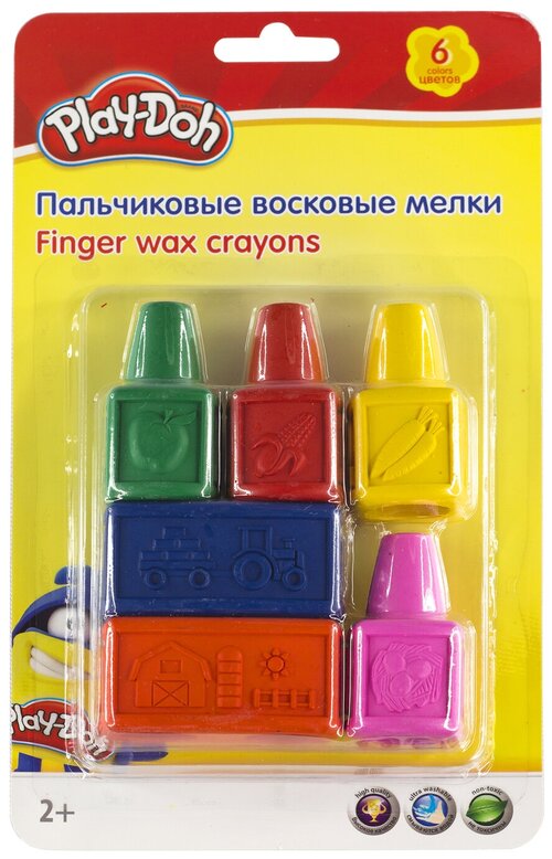 PDEB-US1-CRB-SET Восковые мелки. Play Doh