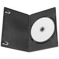 Коробка DVD Box для 1 диска, 9 мм (slim) черная, упаковка 20 шт.