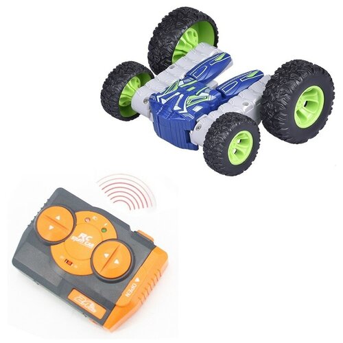 Радиоуправляемый перевертыш Blue Stunt Dumper Car 2.4G - CT-8034-BLUE (CT-8034-BLUE) радиоуправляемый перевертыш blue stunt dumper car 2 4g ct 8034 blue ct 8034 blue