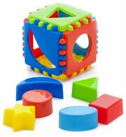 Развивающие игрушки для малышей/ Игрушка сортер "Кубик логический малый"