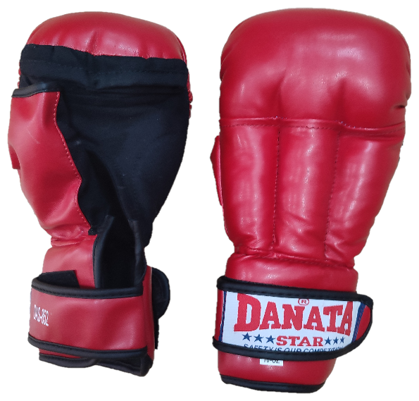 Перчатки для рукопашного боя Danata Star Динамо 8 oz красные