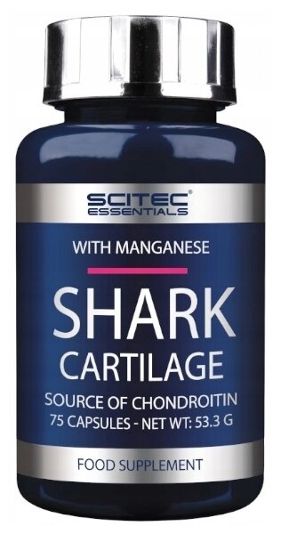 Препарат для укрепления связок и суставов Scitec Nutrition Shark Cartilage