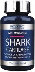 Препарат для укрепления связок и суставов Scitec Nutrition Shark Cartilage, 75 шт.