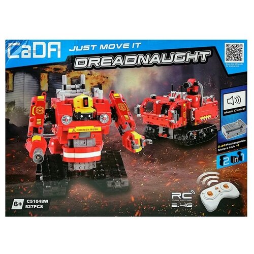 Конструктор Double Eagle CaDA Just Move It C51048W Dreadnaught, 527 деталей, 527 дет.