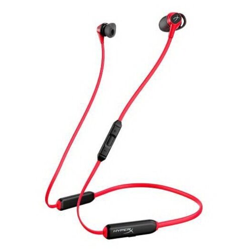 Гарнитура вкладыши HyperX Cloud Buds красный/черный беспроводные bluetooth (4P5H7AA)