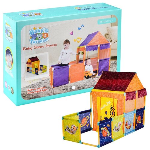Палатка детская игровая домик 152х75х110 см (в коробке) Oubaoloon
