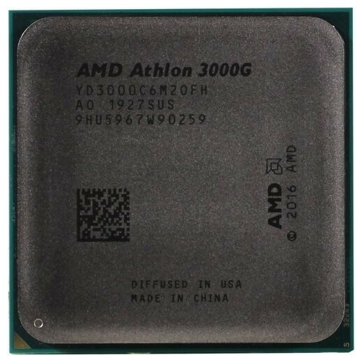 Процессор AMD Athlon 3000G AM4 2 x 3500 МГц