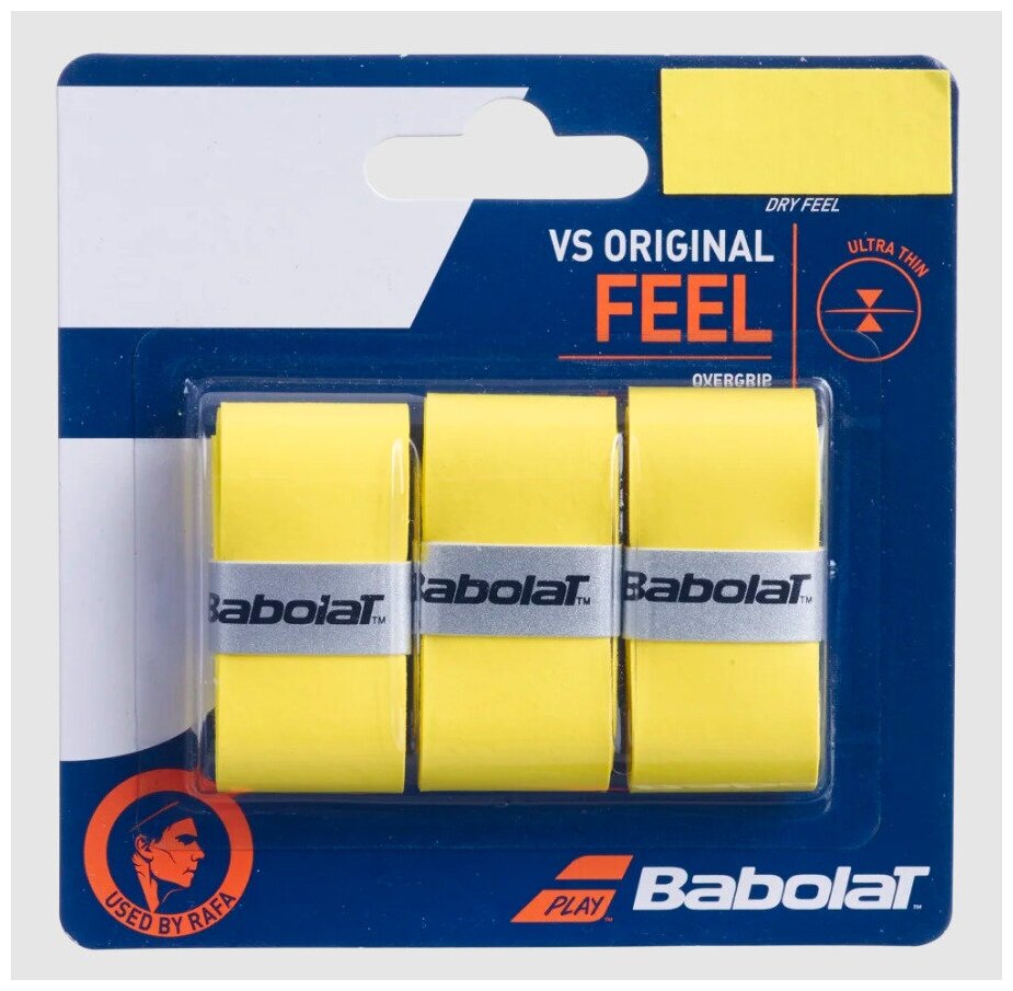 Намотка Babolat VS original FEEL Tennis Overgrip 3шт.