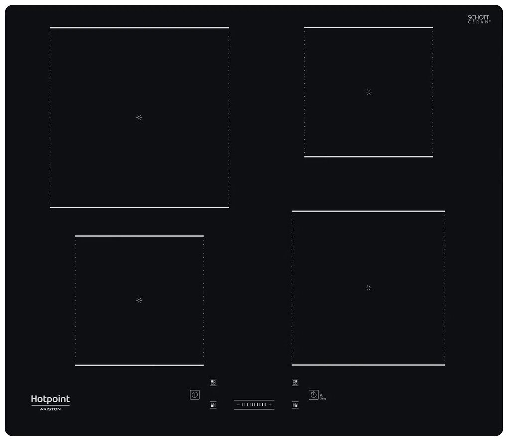 Индукционная варочная панель Hotpoint-Ariston HQ 1760S NE, черный