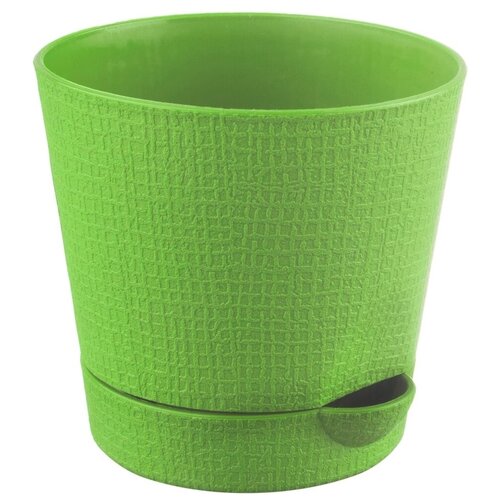 Набор из 2-х цветочных горшков d 9см., 0,35 л.