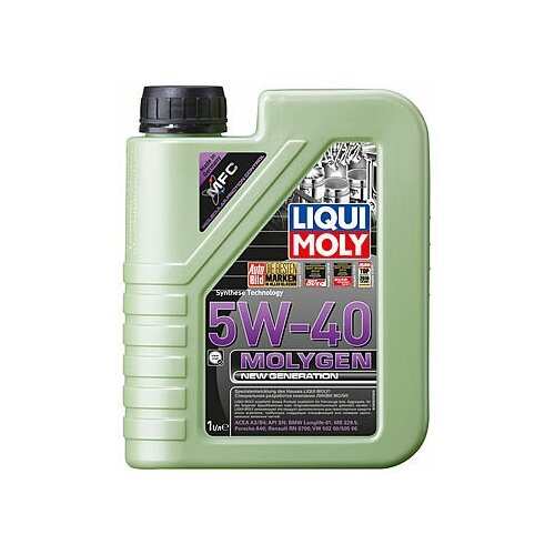 фото Нс-синтетическое моторное масло molygen new generation 5w-40 - 1 л liqui moly