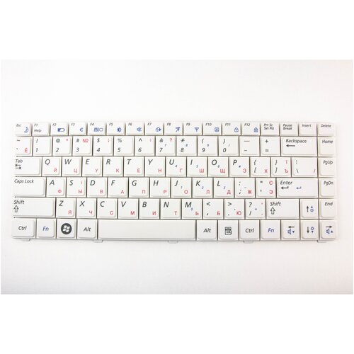 Клавиатура для ноутбука Samsung R425 R467 R465 R463 белая p/n: BA59-02490C, CNBA5902490C клавиатура для ноутбука samsung r425 r467 r465 r463 r420 eng p n ba59 02490c cnba5902490c