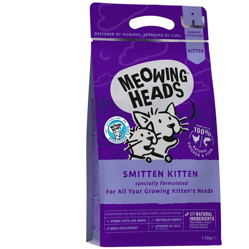 Корм Barking Heads для котят, с курицей и рисом 