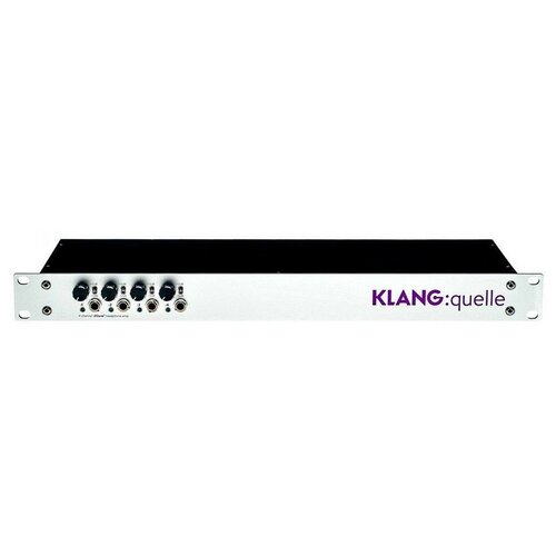 KLANG X-KG-QUELLE-19 Конвертер Dante в аналоговый сигнал со стерео предусилителем для 4 наушников (6