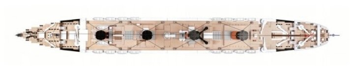 Конструктор Cobi Титаник ,1:300, 2840 деталей (COBI-1916) - фото №3
