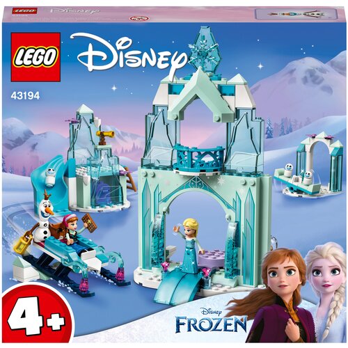 конструктор lego duplo disney princess 10920 чаепитие у эльзы и олафа 17 дет LEGO Disney Frozen 43194 Зимняя сказка Анны и Эльзы, 154 дет.