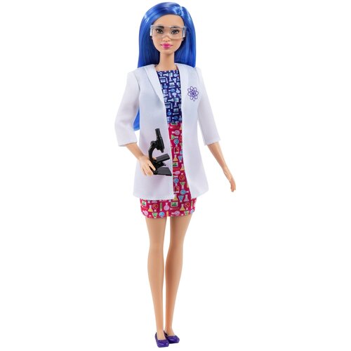 Кукла Barbie Профессии, DVF50 ученый кукла barbie профессии dvf50 поп звезда с микрофоном