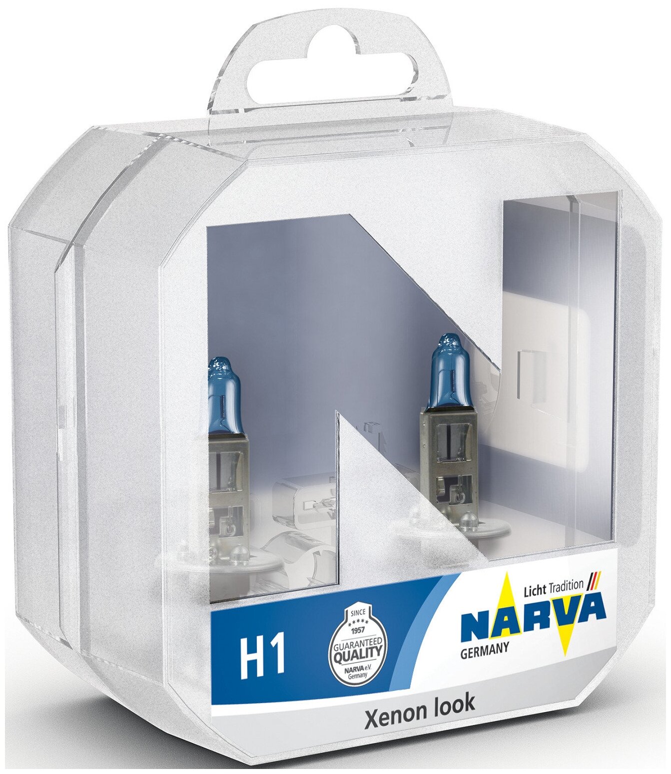 Лампа автомобильная NARVA H1 12V 55W Range Power White 4100K 48641RPW (2шт)