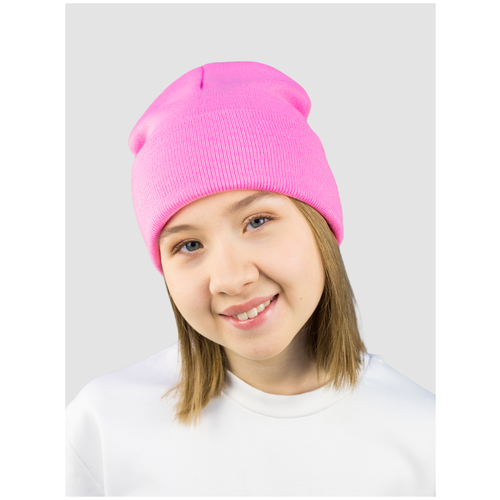 Шапка Leray, размер 54-56, розовый шапка лопатка leray джуниор54 56 белый