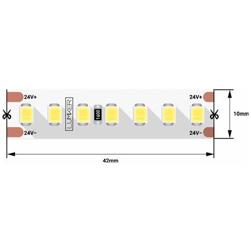 Светодиодная лента Lumker LK2H168-24-NW-33 003145