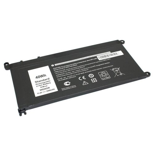 фото Аккумулятор для ноутбука dell inspiron 17-5767 11.4v 2600mah li-ion чёрный oem