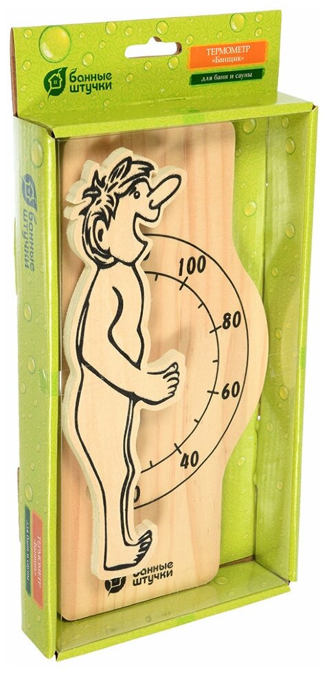 Термометр для бани и сауны Банщик - фотография № 5