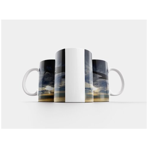 фото Кружка "облака, самолет, путешествовать" 320 мл lotsprints